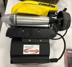 VideoRay with a SeaPILOT attached.